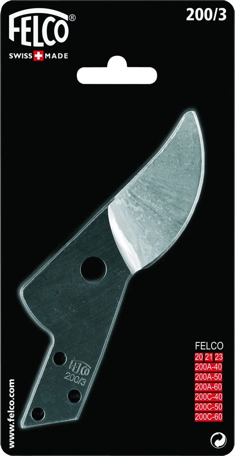 Amazon.com : Felco Hand Pruner Replacement Blade (9/3) for Felco F9 ...