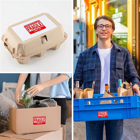 Buy GMKbuy 3 x 2 Inch – 400 Fragile Stickers Roll, Easy Tear, Permanent ...