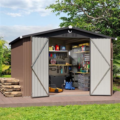 $16/mo - Finance Metal Storage Shed,10x12 Outdoor Storage Building ...