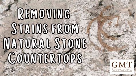 Using Poulticing to Remove Stains from Natural Stone Countertops