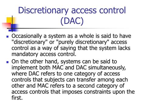 Discretionary Access Control Examples 的图像结果