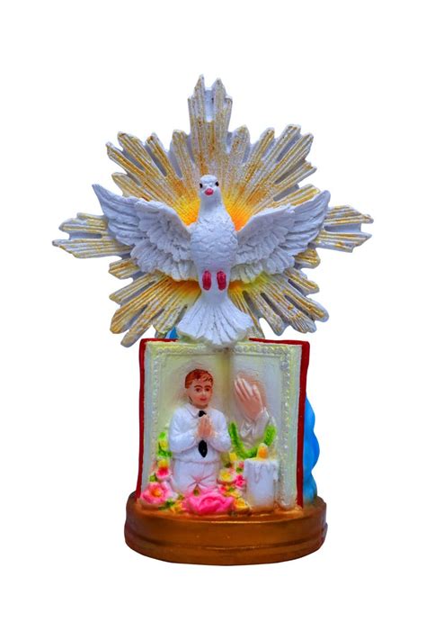 Holy Communion Sacred Soul 10 Inch Statue - Boy in Communion Suit ...