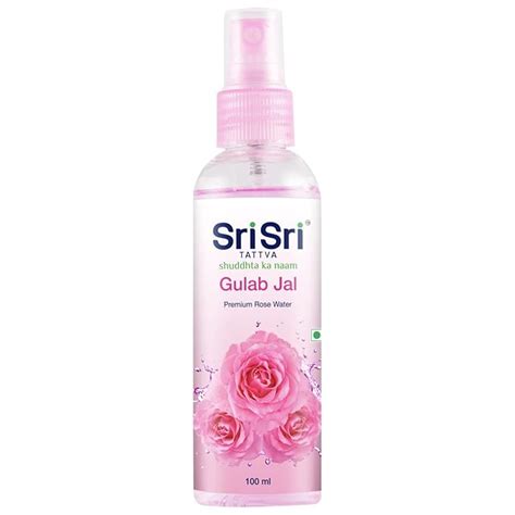 Buy Sri Sri TATTVA shuddhta ka naam Gulab Jal Spray, 100ml (Pack of 4 ...