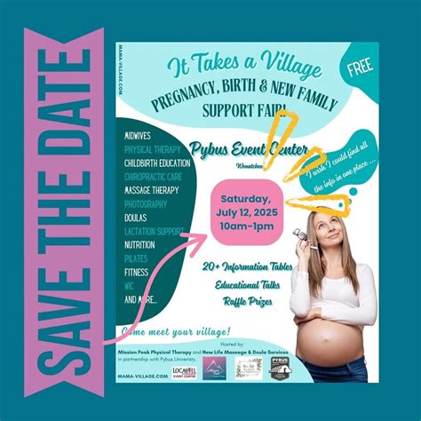 It Takes A Village - Pregnancy, Birth & New Family Support Fair , Pybus ...