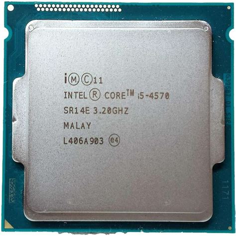 Intel i5 4570 3.3 GHz LGA 1150 Socket 4 Cores Desktop Processor - Intel ...