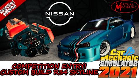Nissan Skyline GT-R R34 custom build for the discord competition - Car ...