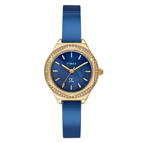 TIMEX Fria Blue Round Dial Analog Women's Watch - TWEL24203
