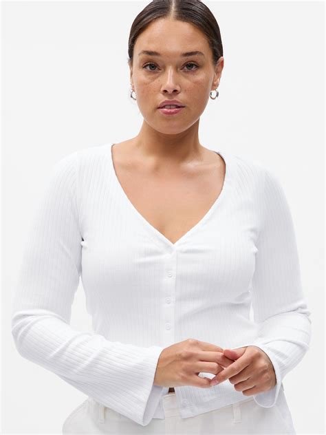 Modern Rib Cardigan | Gap