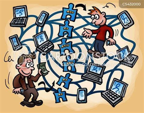 Computer Network Cartoon 的图像结果
