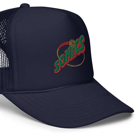Seattle Supersonics "sonics" Trucker Hat - Etsy
