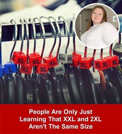 Whats The Difference Between Xxl And 2X