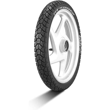 TVS Eurogrip 80/100-18 54P REINF JUMBO XT Tubeless Bike Tyre, Rear ...