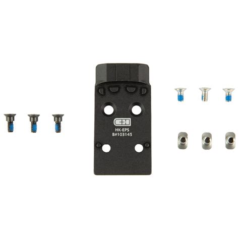 C&H Precision, Optic Mounting Plate For HK VP9 Fits Holosun EPS/EPS Carry/SCS Carry