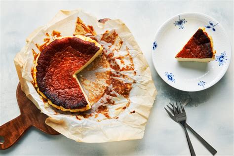 Basque Cheesecake Recipe 的图像结果