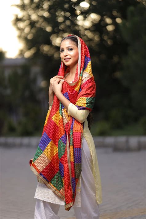 Phulkari Embroidered Dupatta | SWI Stylish