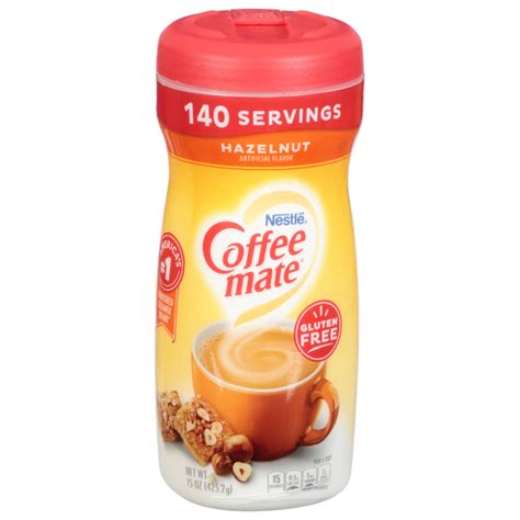 Coffee Mate Hazelnut Creamer