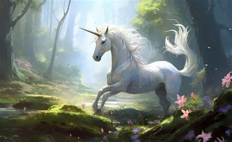 Rene Gross Art - Fantasy Creatures: Unicorn