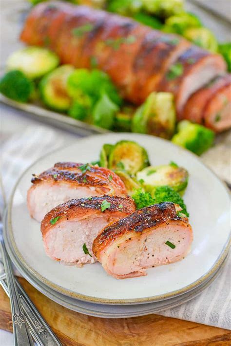 Keto Bacon Wrapped Pork Tenderloin Recipe | That Low Carb Life