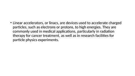Image result for How Linacs Work