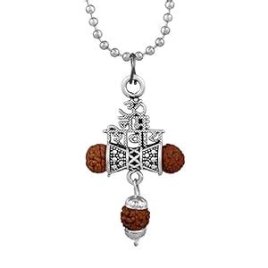 Buy Mahakaal Jewels® Men/Women Jaipuri Solid Sterling Oxidize Silver ...