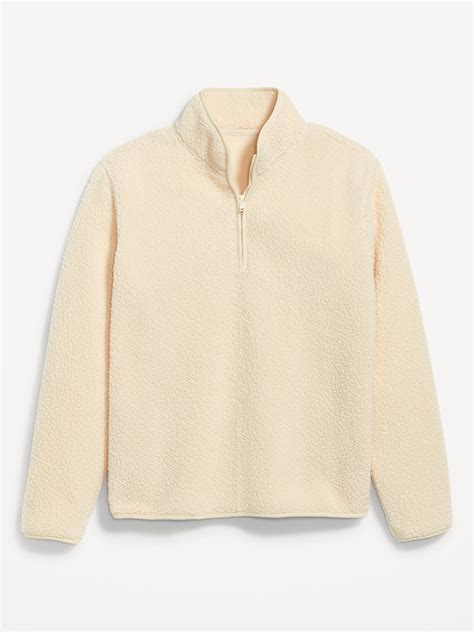Sherpa Quarter Zip | Old Navy