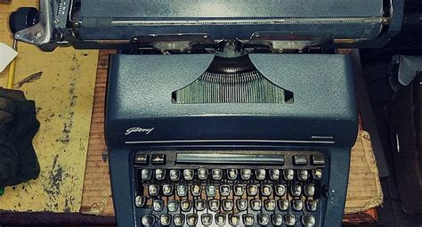 How Godrej Typewriters Became A Potent Symbol For An Independent ...