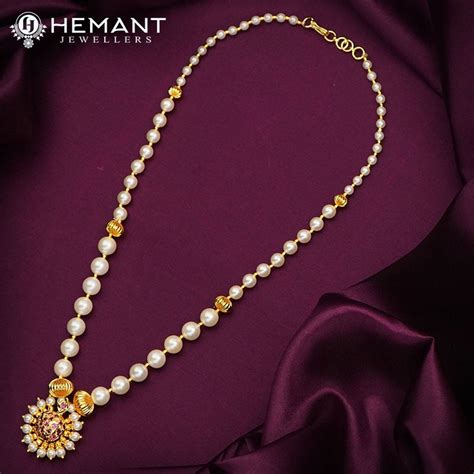 Traditional Maharashtrian Kolhapuri Moti Necklace Utar RC Full – Hemant ...