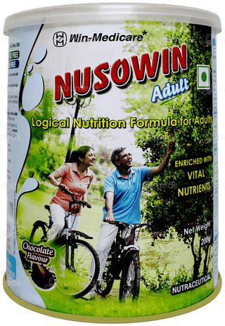 Nusowin Adult Powder 200 Gm - Uses, Side Effects, Dosage, Price | Truemeds