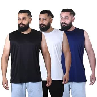 Buy Prime Plus Sleeveless Tshirt for Men - Stretchable Tank Top Men ...