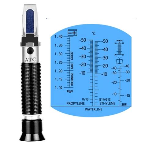 Doctor Le Parco 4 in 1 Hand Held Car Refractometer Antifreeze Battery ...