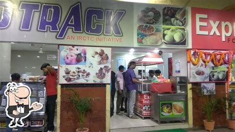 Menu at Food Track Counter, Mughal Sarai