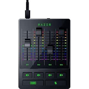 Razer Audio Mixer All-in-One Analog Mixer for Broadcasting & Streaming ...