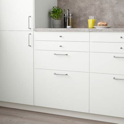 VALLSTENA drawer front, white, 40x10 cm (153/4x37/8") - IKEA