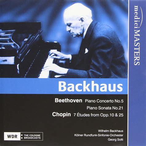 Backhaus : Beethoven, Chopin, Various Artists: Amazon.in: Books