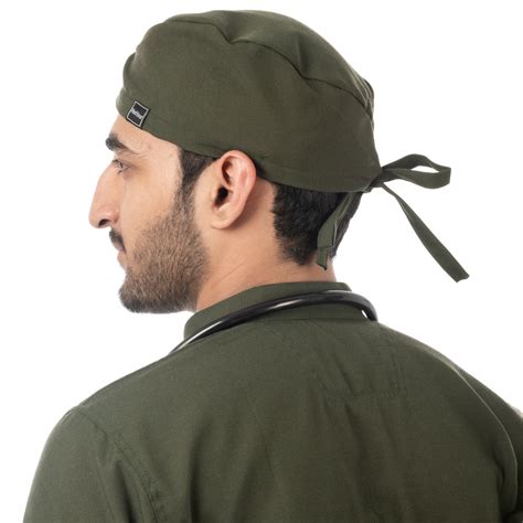 Scrub Cap for Men | Olive Green