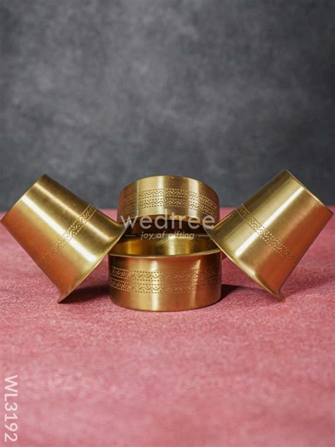 Brass Coffee Filter Dabara Set - WL3192-1 – Wedtree