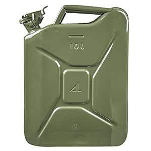 ADATECH 20 ltr UN Approved Metal Jerry Can for 4x4 Vehicle,Generators ...