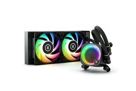 EK Nucleus AIO CR240 Lux D-RGB All-in-One Liquid CPU Cooler with EK FPT ...
