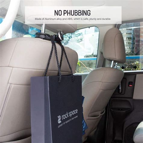 Adeptt VH-4017 Universal Stand Magnetic Car Rear Back Seat Phone Holder ...