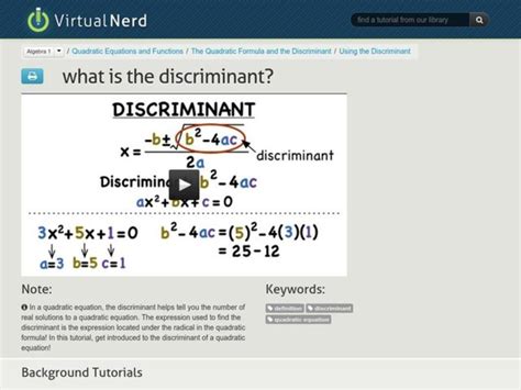 Discriminant Lesson 的图像结果