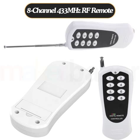 Buy 8-Channel RF Remote for Wireless Control | Makerbazar