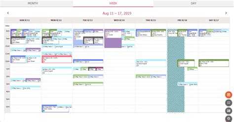 Dispatch Calendar 的图像结果