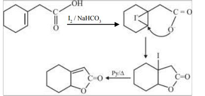 Find out the major product for the above reaction.