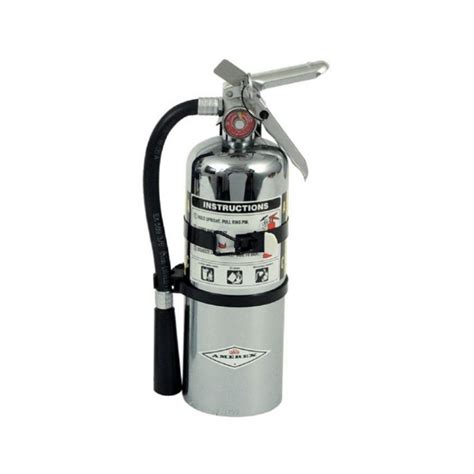5lb Fire Extinguisher - Amerex B402TXC ABC Multi-Purpose - Chrome ...
