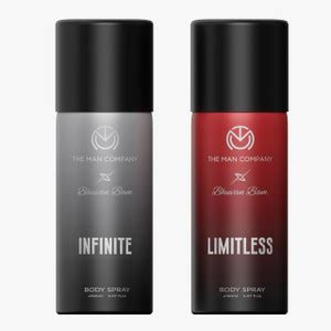 THE MAN COMPANY Infinite body spray + limitless body spray 150ml*2 ...