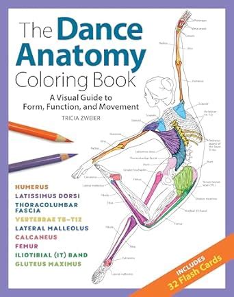 Buy The Dance Anatomy Coloring Book: A Visual Guide to Form, Function ...