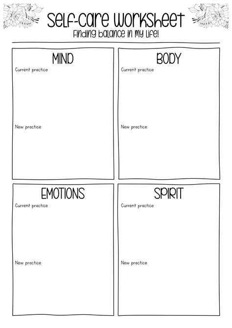 20 Self -Motivation Worksheet | Self care worksheets, Self esteem ...