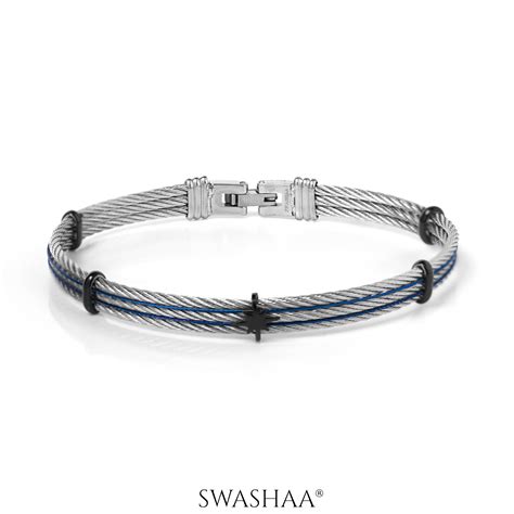 Pamek Wired Men's Bracelet – Swashaa