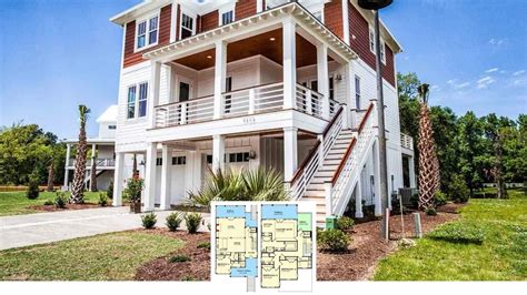 Raised Beach House Plans Level 2 8 Best Elevated Coastal Homes Ideas