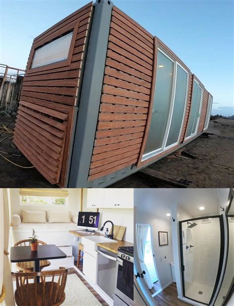 Off-grid Luxury Shipping Container Home with Alexa Integration